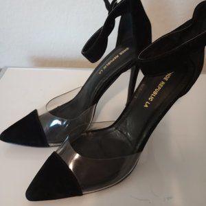 Shoe Republic LA Black 4" Heels Size 8.5